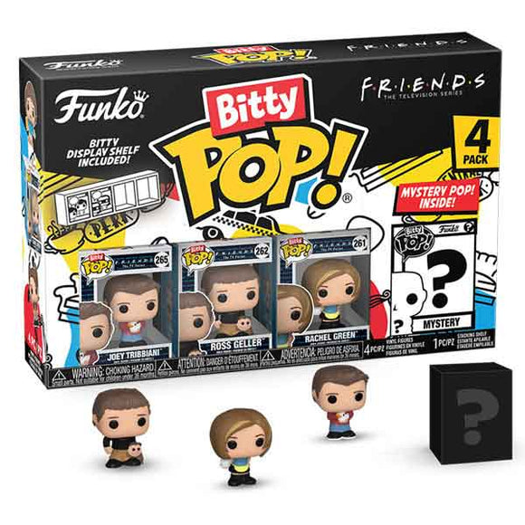 Friends - Joey Bitty Pop! Vinyl Figures - Set of 4