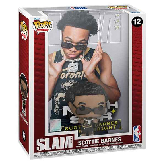 NBA (Basketball): Slam - Scottie Barnes Pop! Cover Deluxe Vinyl Figure