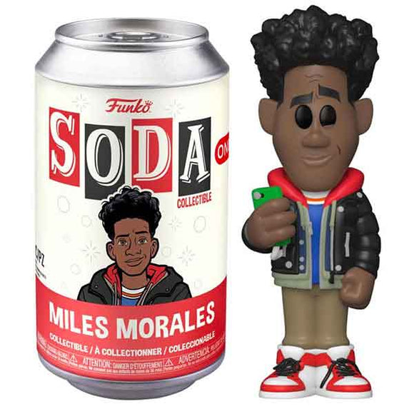 SpiderMan: Accross the Spider-Verse - Miles Morales Vinyl Figure in Soda Can