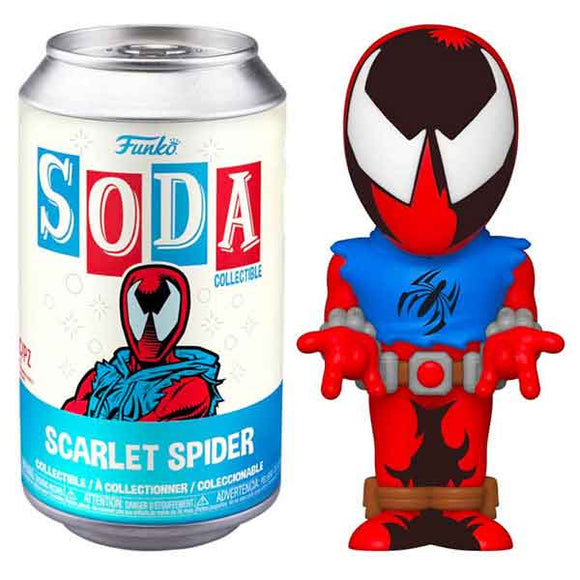 Spider-Man: Across the SpiderVerse - Scarlet Spider Vinyl Figure in Soda Can