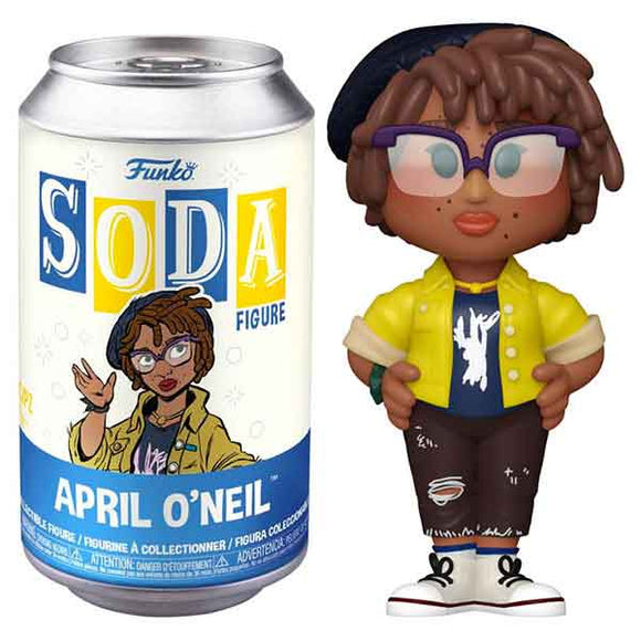 Teenage Mutant Ninja Turtles: Mutant Mayhem (2023) - April O'Neil Vinyl Figure in Soda Can