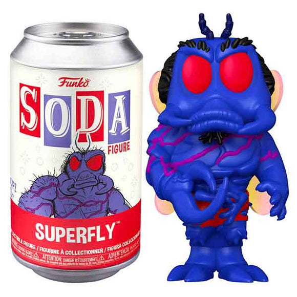 Teenage Mutant Ninja Turtles: Mutant Mayhem (2023) - Superfly Vinyl Figure in Soda Can