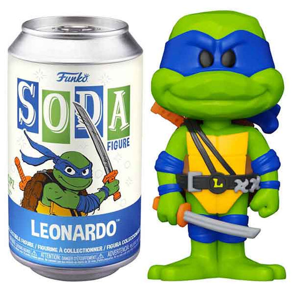 Teenage Mutant Ninja Turtles: Mutant Mayhem (2023) - Leonardo Vinyl Figure in Soda Can