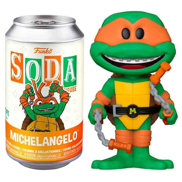 Teenage Mutant Ninja Turtles: Mutant Mayhem (2023) - Michelangelo Vinyl Figure in Soda Can