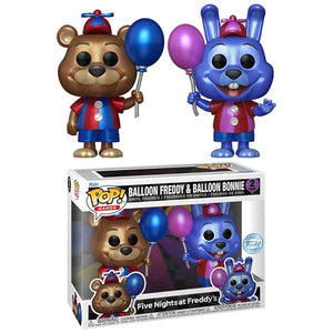 Five Nights At Freddy's - Bonnie & Freddy Metallic Pop! Vinyl Figures - Set of 2