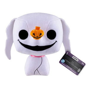 The Nightmare Before Christmas 30th Anniversary - Zero Glow 7" Plush Figure