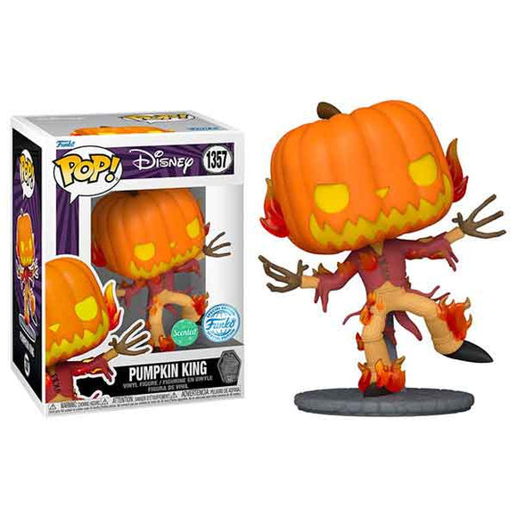 The Nightmare Before Christmas 30th Anniversary - Pumpkin King Scented Pop! Vinyl Figure