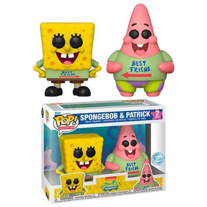 SpongeBob Squarepants - Best Friends SpongeBob & Patrick Pop! Vinyl Figures - Set of 2