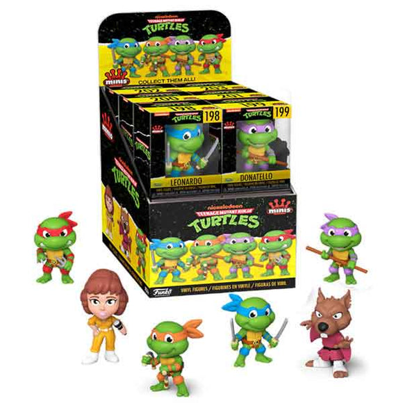 Teenage Mutant Ninja Turtles (TV 1987) Mini Vinyl Figures Assortment - Set of 12