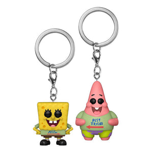 SpongeBob Squarepants - Best Friends SpongeBob & Patrick Pop! Keychains - Set of 2