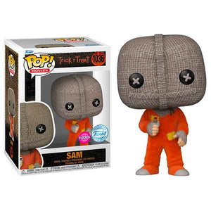 Trick R Treat - Sam with Razor Flocked Pop! Vinyl Figure