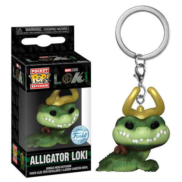 Loki (TV) - Alligator Loki Pocket Pop! Keychain