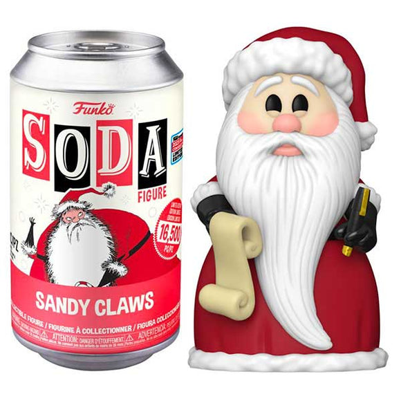 Nightmare Before Christmas - Sandy Claws NYCC 2023 Vinyl Figure in Soda Can