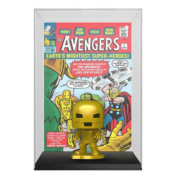 Marvel Comics - Avengers #1 Pop! Comic Cover Deluxe Vinyl Figure