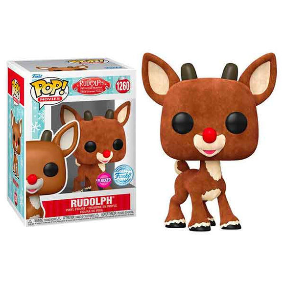 Rudolph Flocked Pop! Vinyl Figure