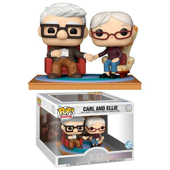 Disney: D100 - Carl & Ellie Pop! Moment Vinyl Figure Set