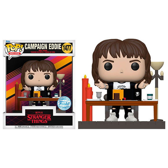 Stranger Things - Dungeons and Dragons Campaign Eddie Pop! Deluxe Vinyl Figure