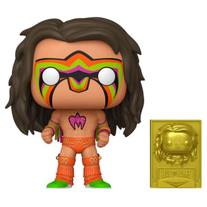 WWE: Hall of Fame - Ultimate Warrior with Pin Pop! Vinyl Figure