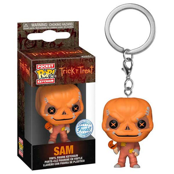 Trick R Treat - Sam Unmasked Pop! Keychain