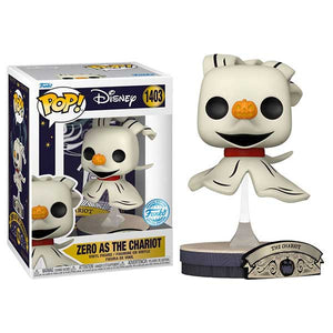 The Nightmare Before Christmas - Zero as the Chariot Pop! Vinyl Figure