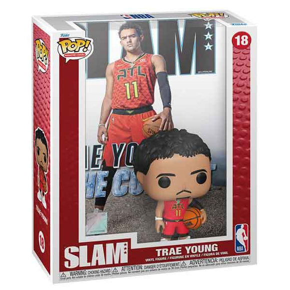 NBA: Slam - Trae Young Pop! Cover Deluxe Vinyl Figure