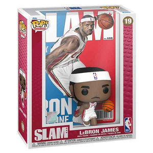 NBA: Slam - LeBron James Pop! Cover Deluxe Vinyl Figure