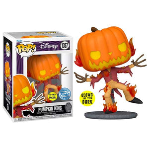 The Nightmare Before Christmas - Pumpkin King (30th Anniversary) Glow Pop! Vinyl Figure