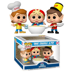 Ad Icons: Kelloggs - Snap, Crackle & Pop Pop! Moment Vinyl Figure Set