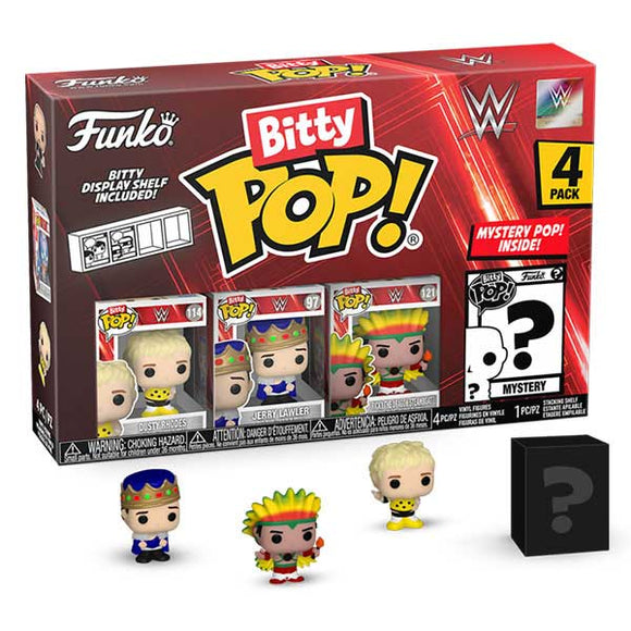 WWE - Dusty Rhodes Bitty Pop! Vinyl Figures - Set of 4