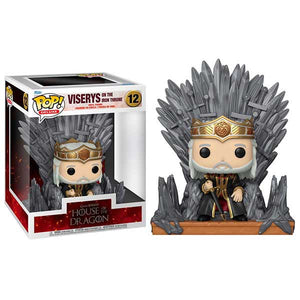 House of the Dragon - Viserys on Throne Pop! Deluxe Vinyl Figure