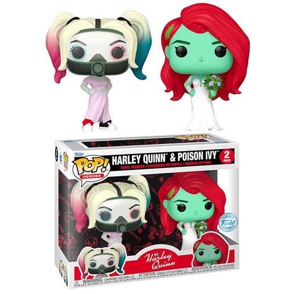 Harley Quinn: Animated - Harley Quinn & Poison Ivy Wedding Pop! Vinyl Figures - Set of 2