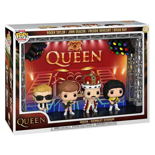 Queen - Wembley Stadium Pop! Moment Deluxe Vinyl Figure Set