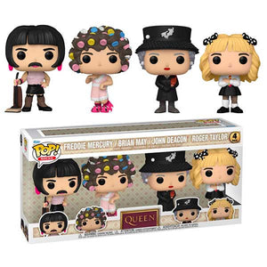 Queen - I Want to Break Free Music Video Pop! Vinyl Figures - Set of 4