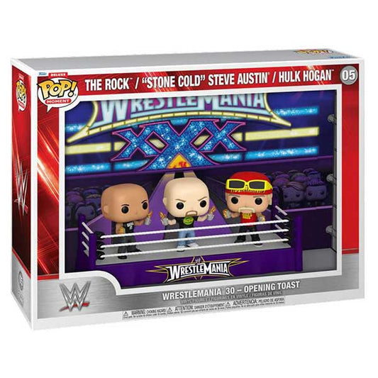 WWE (Wrestling) - WrestleMania 30 Toast Pop! Moment Deluxe Vinyl Figure Set