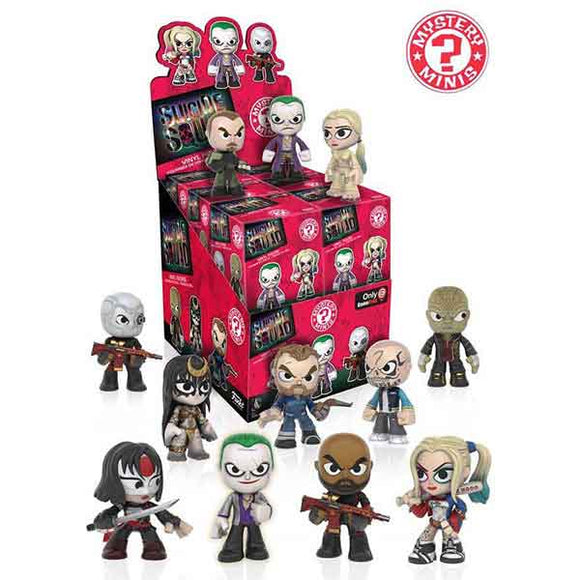 Suicide Squad (2016) - Mystery Minis Gamestop US Exclusive Blind Box - Set of 12