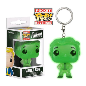 Fallout - Vault Boy Green Glow in the Dark US Exclusive Pocket Pop! Keychain