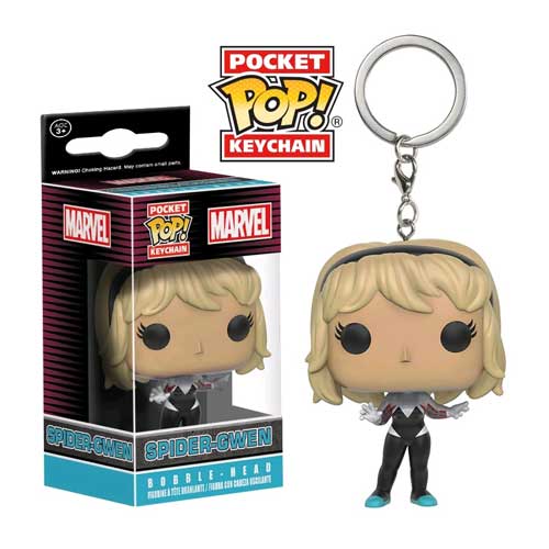 Marvel Comics - Spider-Gwen Unhooded US Exclusive Pocket Pop! Keychain