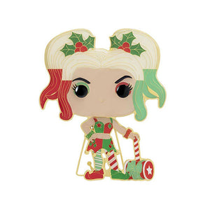 DC - Harley Quinn Holiday 4" Pop! Enamel Pin