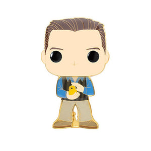 Friends - Chandler with chicken 4" Pop! Enamel Pin