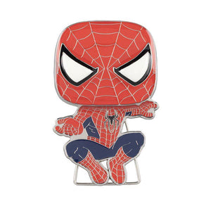 Spider-Man: No Way Home - Friendly Neighbourhood Spider-Man 4" Pop! Enamel Pin