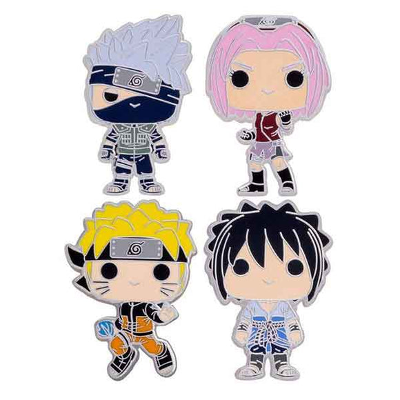 Naruto - Team 7 Enamel Pins - Set of 4