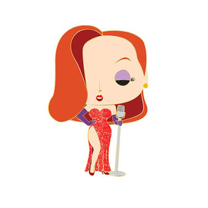 Who Framed Roger Rabbit - Jessica Rabbit 4" Pop! Enamel Pin