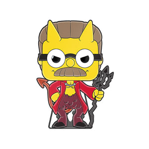 Simpsons - Devil Flanders Enamel Pop! Pin