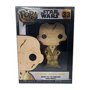 Star Wars - Supreme Leader Snoke 4" Pop! Enamel Pin