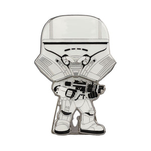 Star Wars - First Order Jet Trooper White 4" Pop! Enamel Pin