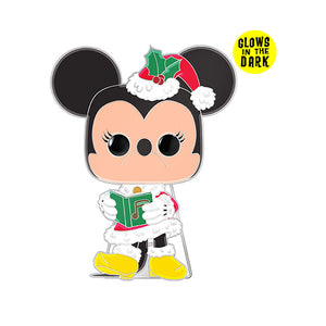 Disney - Minnie Mouse Holiday Glow 4" Enamel Pop! Pin