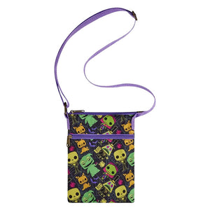 The Nightmare Before Christmas - Blacklight Passport Crossbody Bag