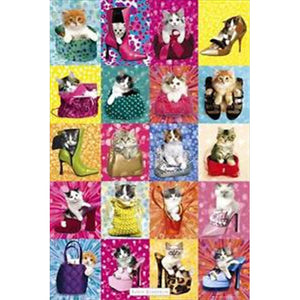 Kittens in Bags & Shoes - Keith Kimberlin Poster