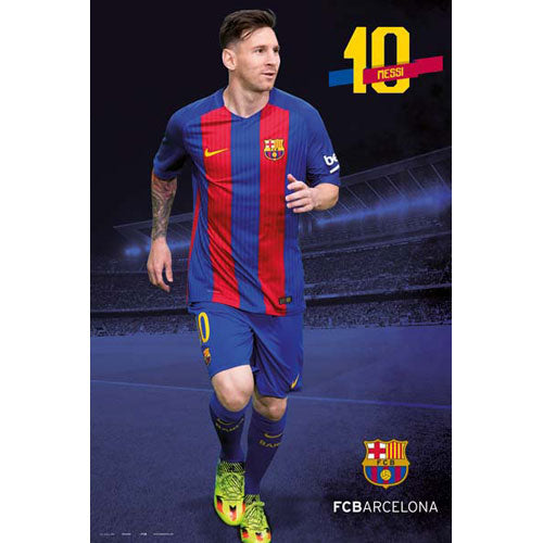 Soccer: Barcelona FC - Messi 2016/2017 Poster