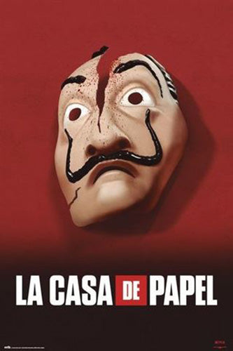 La Casa De Papel (Money Heist) - Mascara Poster